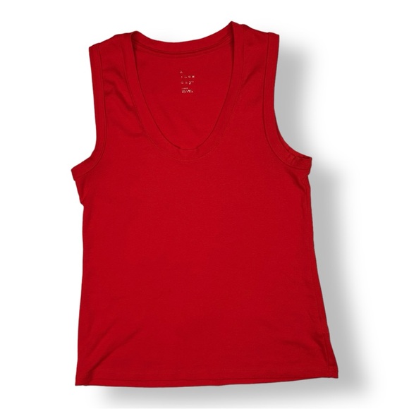 a new day Scoop Neck Sleeveless Red T-Shirt L - Picture 6 of 8